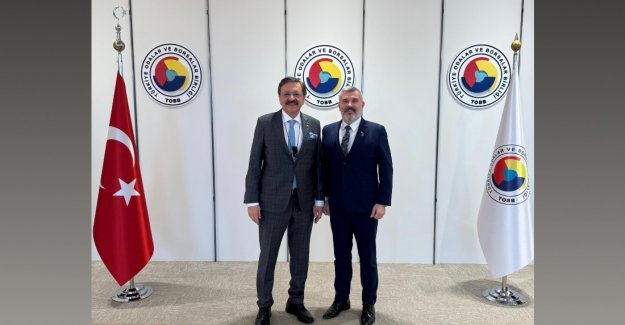 Çerkezköy TSO Başkanı Çetin’den Hisarcıklıoğlu’na ziyaret