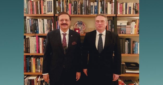 Hisarcıklıoğlu, AB Türkiye Delegasyonu Başkanı Büyükelçi Ossowski ile görüştü