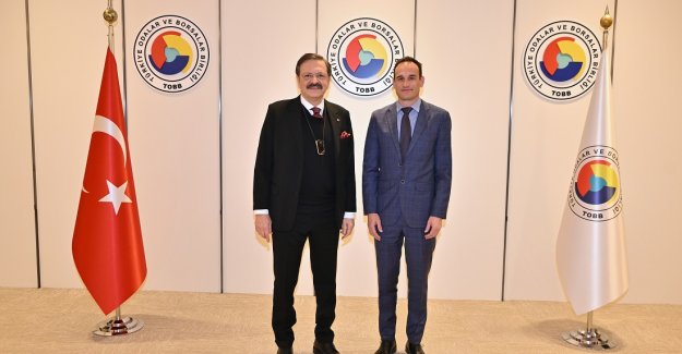 Hisarcıklıoğlu, Büyükelçi Gorazd Rencelj ile görüştü