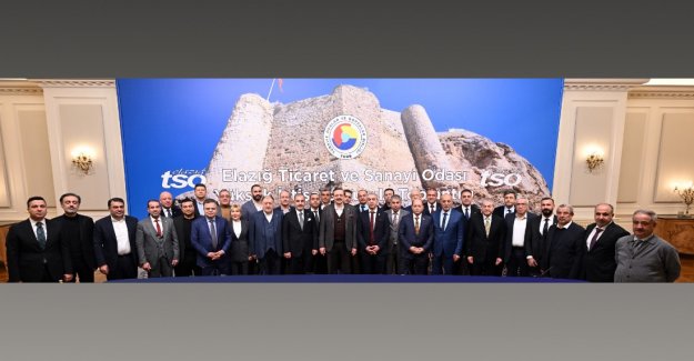 Hisarcıklıoğlu, Elazığ TSO Yüksek İstişare Kurulu üyeleriyle buluştu