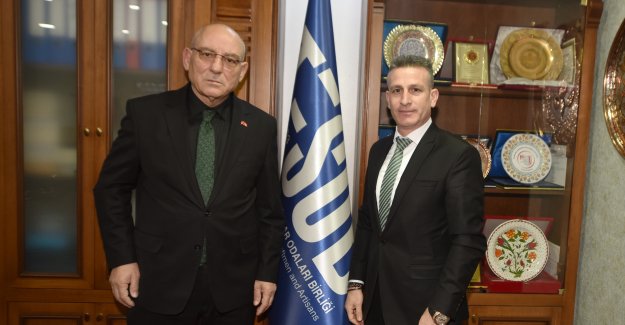 TESOB'u ziyaret eden Defterdar Ramazan Yaşar'la denetimler konuşuldu