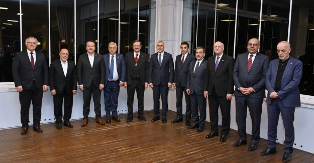 Hisarcıklıoğlu, AB KİK Üyeleri ile birlikte Bakan Işıkhan ile buluştu