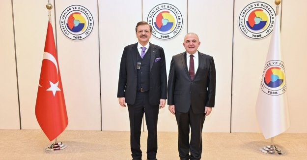 Hisarcıklıoğlu, Büyükelçi Mekin Mustafa Kemal Ökem ile görüştü
