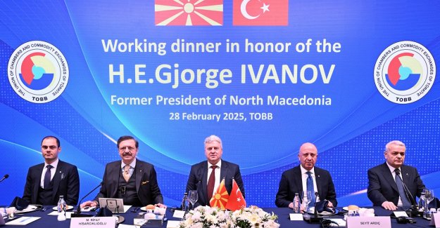 Hisarcıklıoğlu, Kuzey Makedonya eski Cumhurbaşkanı Ivanov ile görüştü