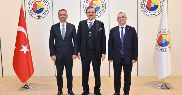 Hopa TSO Başkanı Demircioğlu’ndan Hisarcıklıoğlu’na ziyaret