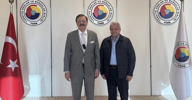 Kahramanmaraş TSO eski Başkanı Serdar Zabun’dan Hisarcıklıoğlu’na ziyaret