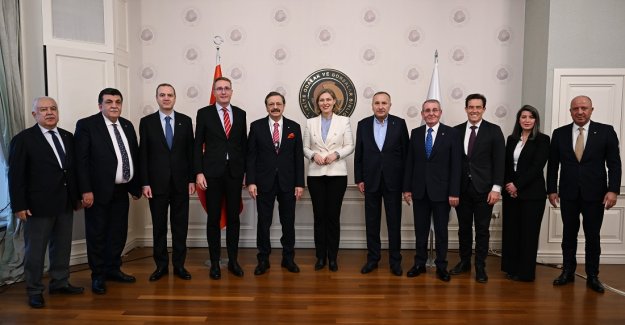 Hisarcıklıoğlu, DIHK Genel Sekreteri Melnikov ile görüştü