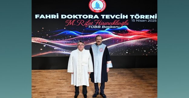 Zonguldak Bülent Ecevit Üniversitesi’nden Hisarcıklıoğlu’na fahri doktora