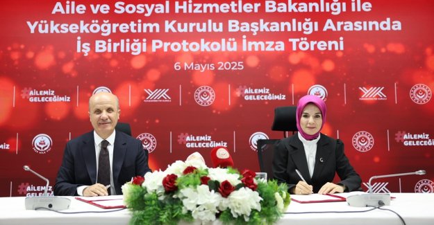 Aile ve Sosyal Hizmetler Bakanlığı ile YÖK arasında "Aile Yılı" kapsamında iş birliği protokolü imzalandı