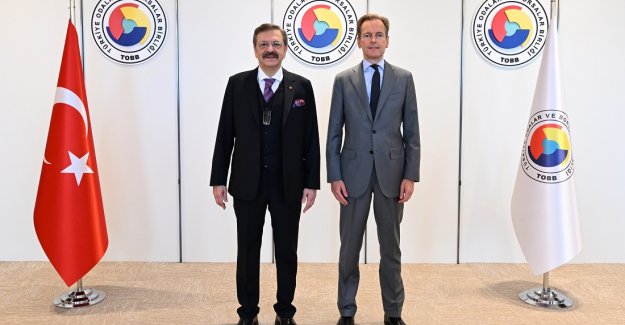 Hisarcıklıoğlu, Belçika’nın Ankara Büyükelçisi Velde ile görüştü