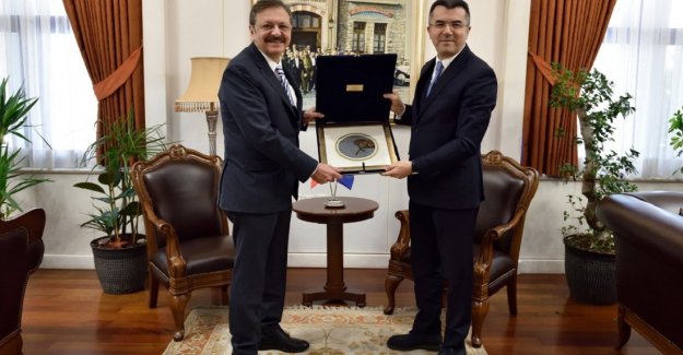 Hisarcıklıoğlu, MGK Genel Sekreteri Okay Memiş’i ziyaret etti