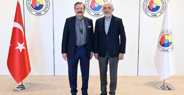 Hisarcıklıoğlu, Olgun Aydın'ı kabul etti