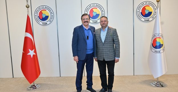 Kastamonu TB Başkanı İzbeli’den Hisarcıklıoğlu’na ziyaret