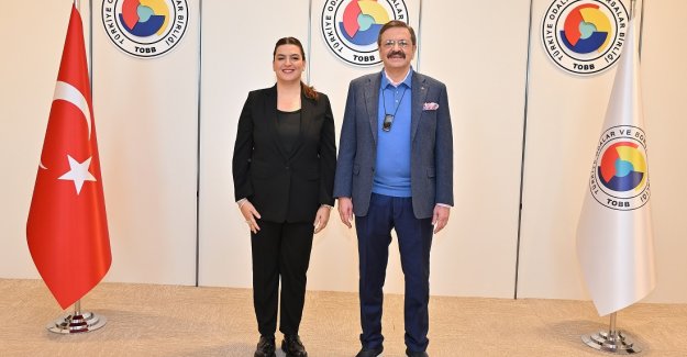 Nazlı Ceylan Balduk Kurtul’dan Hisarcıklıoğlu’na ziyaret