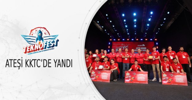 Teknofest Ateşi KKTC’de Yandı