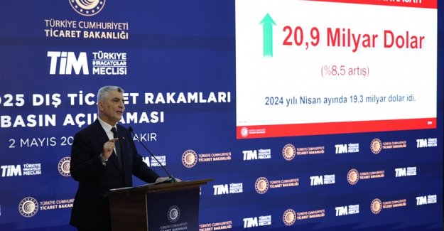 Ticaret Bakanı Ömer Bolat, Nisan Ayı Dış Ticaret Verilerini Açıkladı