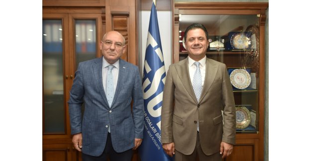 Ak Parti Ortahisar İlçe Başkanı Hisoğlu'ndan Tesob'a Ziyaret