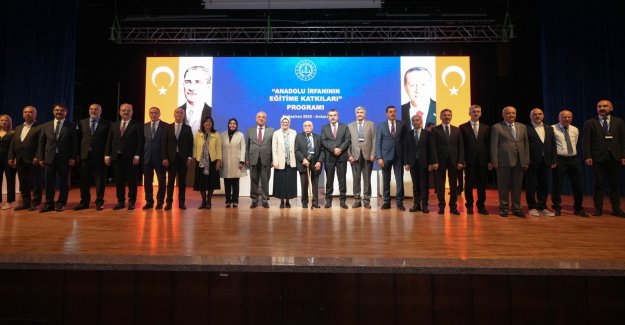 Bakan Tekin, "Anadolu İrfanının Eğitime Katkıları" Programına Katıldı