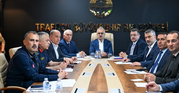 Bakan Uraloğlu, Afetin Ardından Trabzon’da