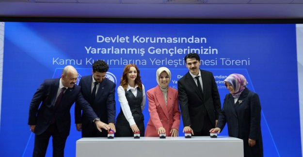 Bakanımız Göktaş, Devlet Korumasından Yararlanmış Gençlerin Kamu Kurumlarına Yerleştirilmesi Kura Töreni'nde konuştu