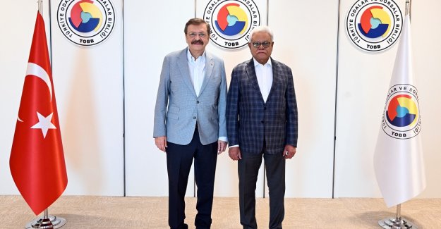 Pakistan Büyükelçisi Yusuf Cüneyd TOBB’u ziyaret etti