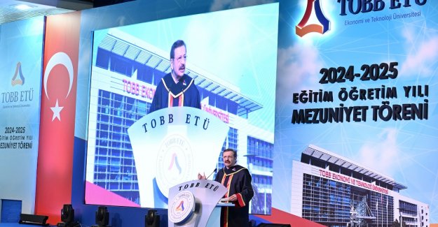 TOBB ETÜ’de mezuniyet heyecanı