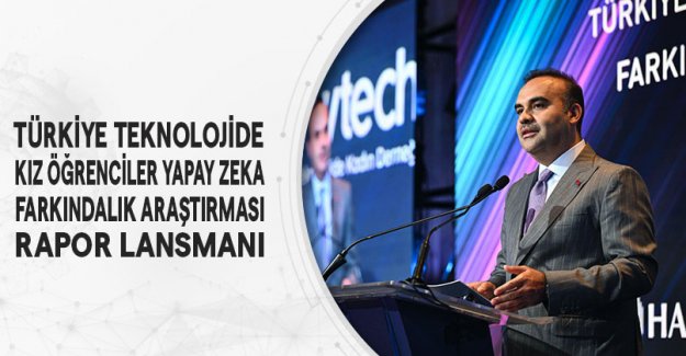 Türkiye Teknolojide Kız Öğrenciler Yapay Zeka Farkındalık Araştırması Rapor Lansmanı