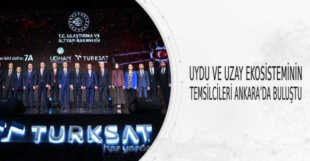 Uydu Ve Uzay Ekosisteminin Temsilcileri Ankara’da Buluştu