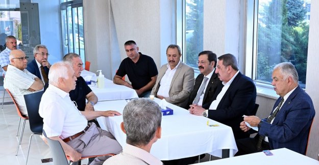 Ankara TB Başkan Yardımcısı Aktuğlu'na taziye ziyareti