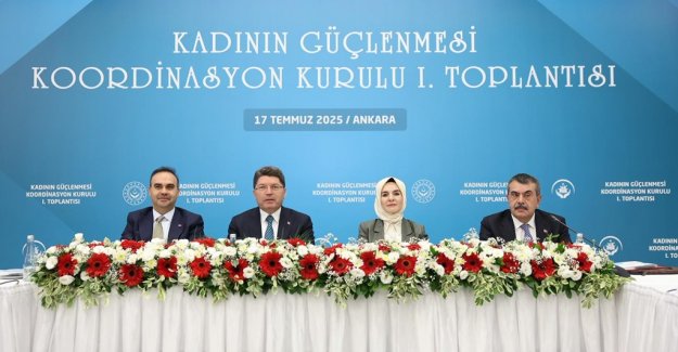 Bakanımız Göktaş, Kadının Güçlenmesi Koordinasyon Kurulu 1. Toplantısı'na başkanlık etti