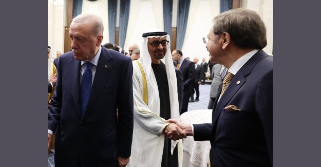 Hisarcıklıoğlu, BAE Devlet Başkanı Al Nahyan ile bir araya geldi