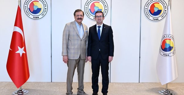 Hisarcıklıoğlu, Kosova Ankara Büyükelçisi Vrenezi ile görüştü