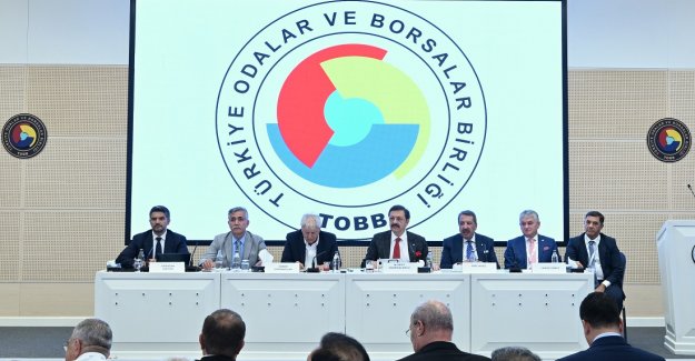 Hisarcıklıoğlu, Oda/Borsa başkanları ile istişarede bulundu