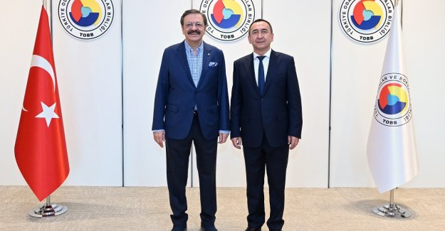 Hisarcıklıoğlu, Özbekistan Ankara Büyükelçisi Khaydarov ile görüştü