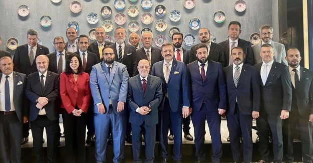 Hisarcıklıoğlu Şam’da Suriye Ekonomi ve Sanayi Bakanı Şaar ile görüştü