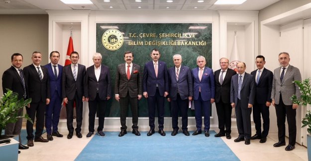 Hisarcıklıoğlu’ndan Bakan Kurum’a ziyaret