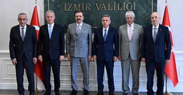 İzmir Valisi Elban’ı ziyaret