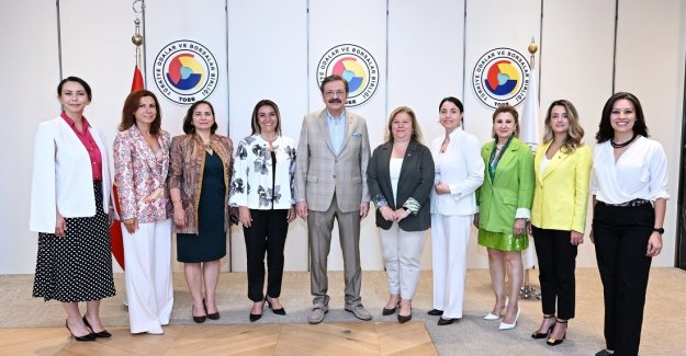 KAİSDER heyetinden Hisarcıklıoğlu’na ziyaret