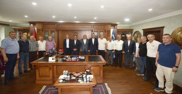 MHP Trabzon İl Başkanı Sivrikaya'dan TESOB'a ziyaret