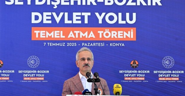 Seydişehir-bozkır Devlet Yolu’nun Temeli Atıldı