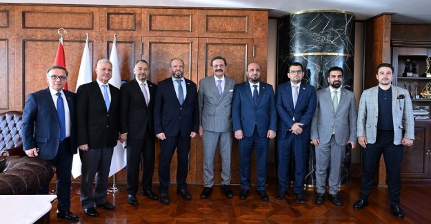 Suriyeli Oda Başkanları ile ticari ve ekonomik ilişkiler ele alındı