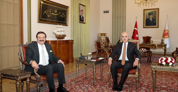 TBMM Başkanı Kurtulmuş'a hayırlı olsun ziyareti