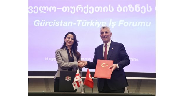Ticaret Bakanı Bolat, Tiflis'te Gürcistan Maliye ve Ekonomi Bakanlarıyla Bir Araya Geldi