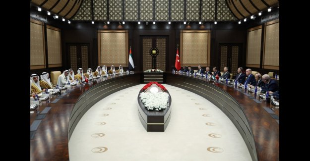 Türkiye ile BAE arasında 7 anlaşma imzalandı