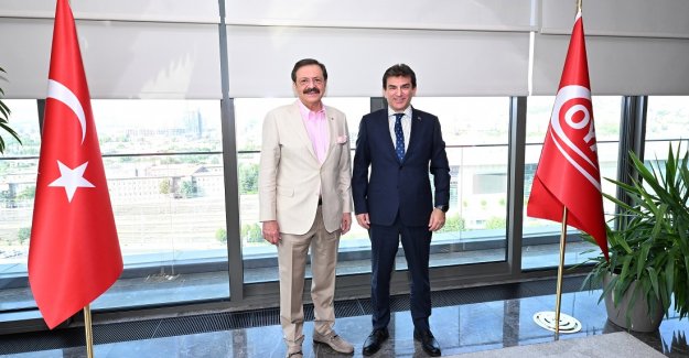 Hisarcıklıoğlu, OYAK Genel Müdürü Yalçıntaş’ı ziyaret etti