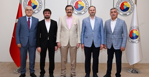 Hisarcıklıoğlu, Yeşilay Başkanı Dinç ile görüştü