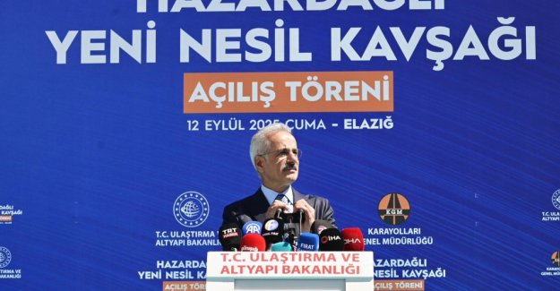 Elazığ Hazardağlı Yeni Nesil Kavşağı Hizmete Açıldı