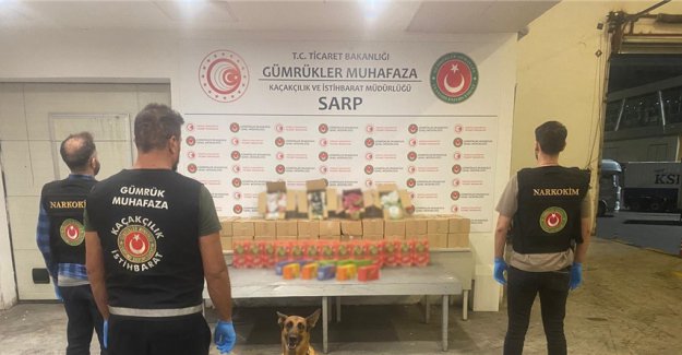 Ticaret Bakanlığı Gümrükler Muhafaza Ekipleri Uyuşturucuya Geçit Vermiyor