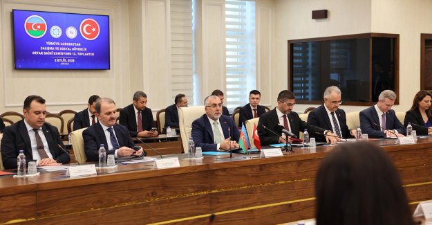 Türkiye-Azerbaycan Bakanlıklararası Ortak Daimi Komisyonu 12’nci Toplantısı Çalışma ve Sosyal Güvenlik Bakanlığı’nda Gerçekleşti