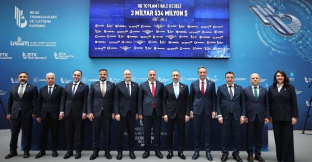 5G'den Hazineye Dev Katkı